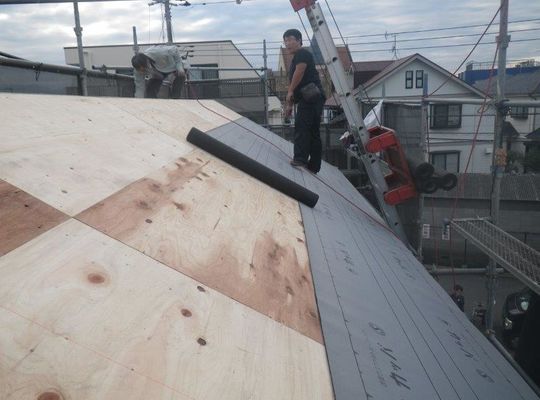 三鷹市　S様　屋根葺き替え工事2