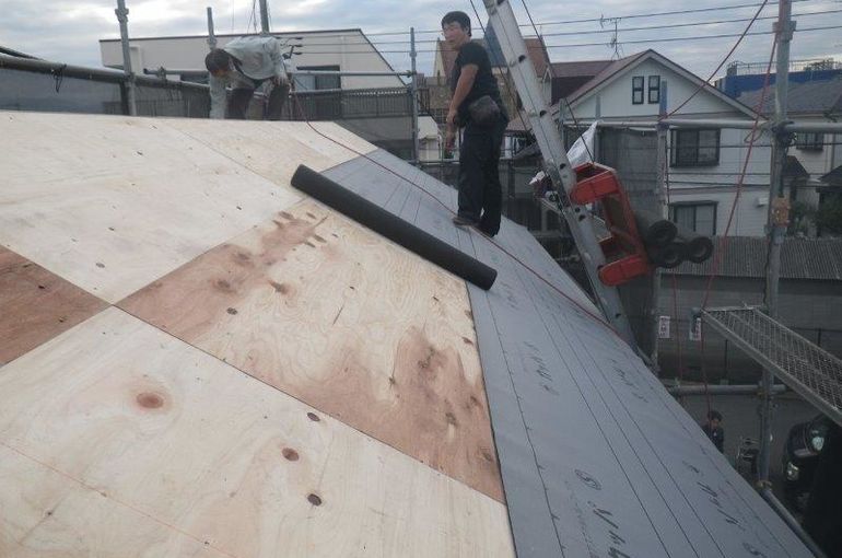 三鷹市　S様　屋根葺き替え工事2