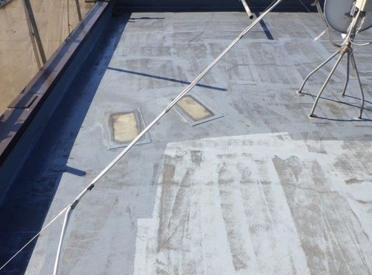 調布市　K様　屋上改修ウレタン防水1