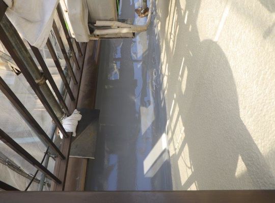 三鷹市　S様　改修ベランダウレタン防水6